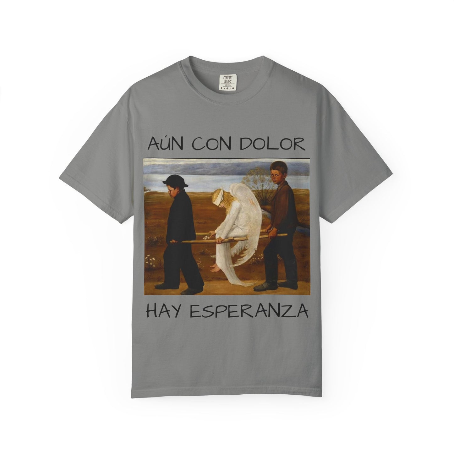 Camiseta unisex teñida en prenda