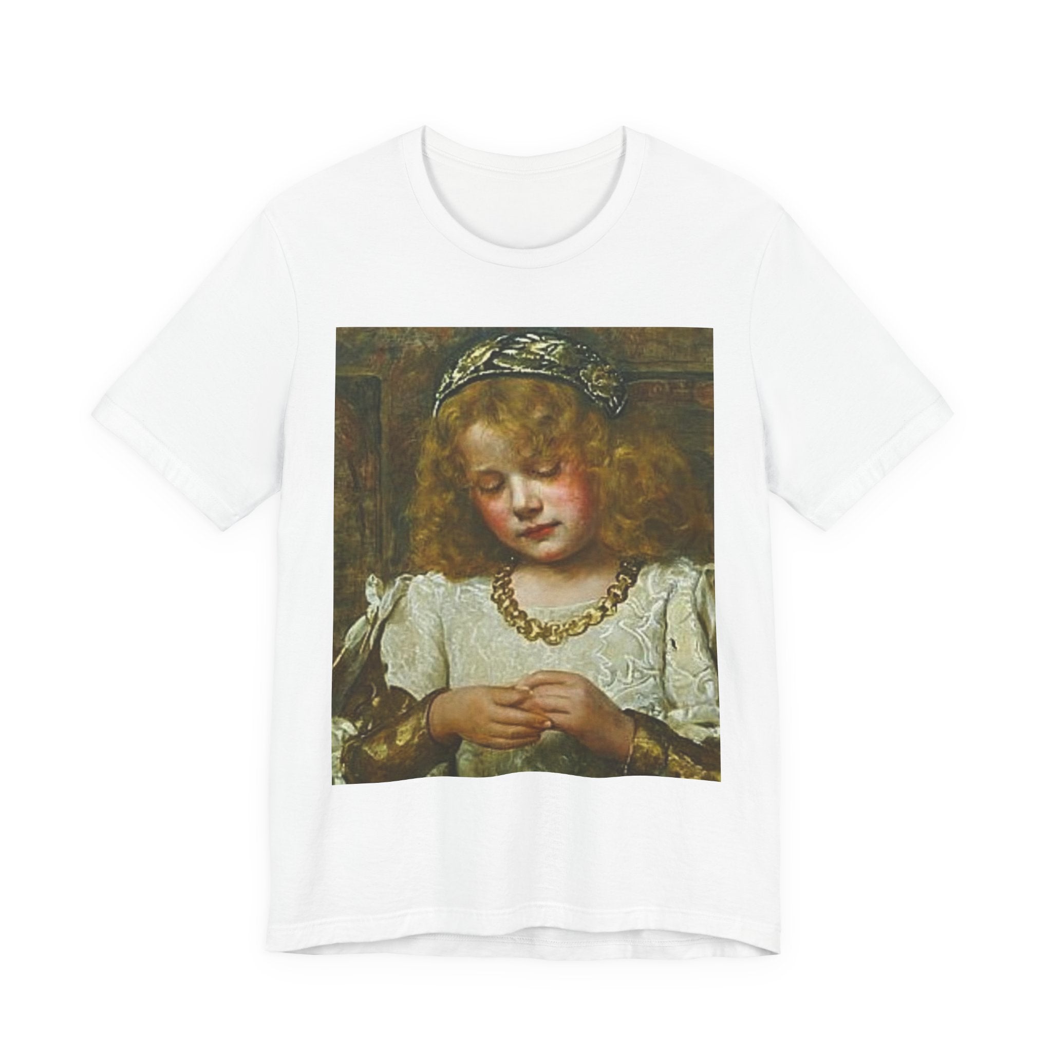 Vintage Renaissance Portrait T-Shirt — Angelic Child Art Print Tee