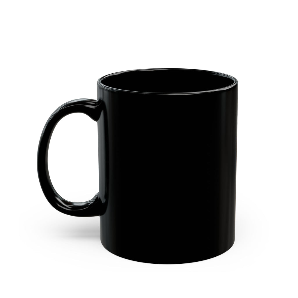 The Wounded Angel mug | Black Ceramic Mug