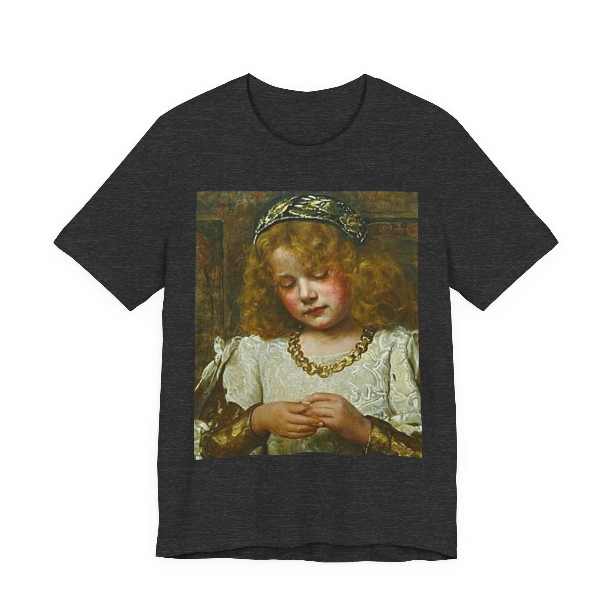 Vintage Renaissance Portrait T-Shirt — Angelic Child Art Print Tee