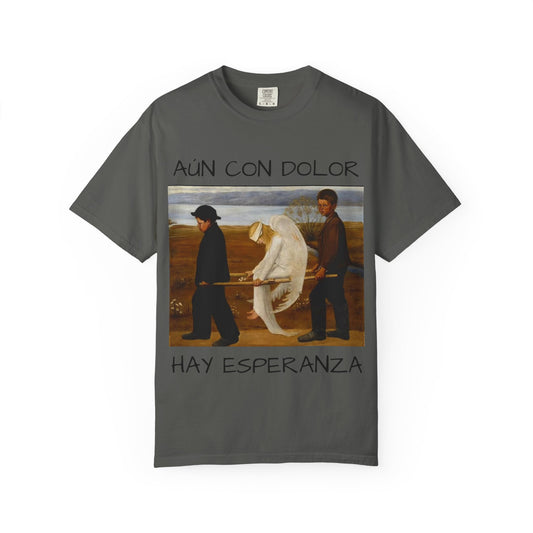 Camiseta unisex teñida en prenda
