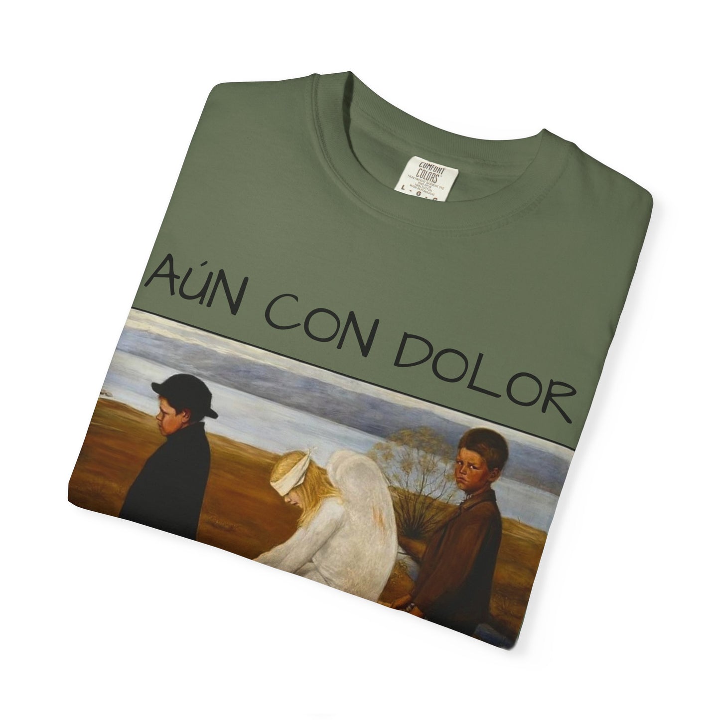 Camiseta unisex teñida en prenda