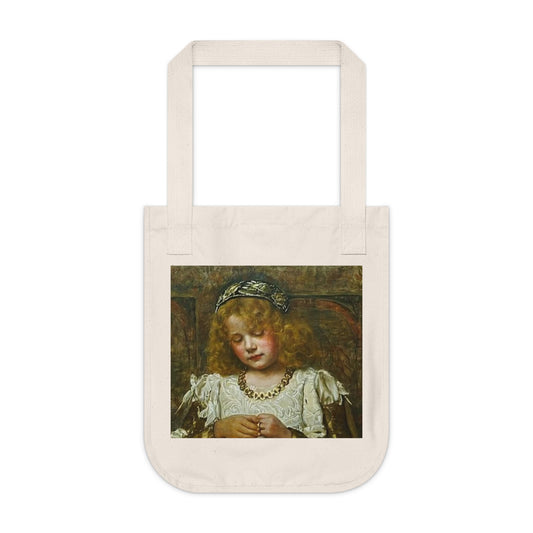 Canvas Tote Bag — Vintage Victorian Portrait Art Print Eco-Friendly Shopper