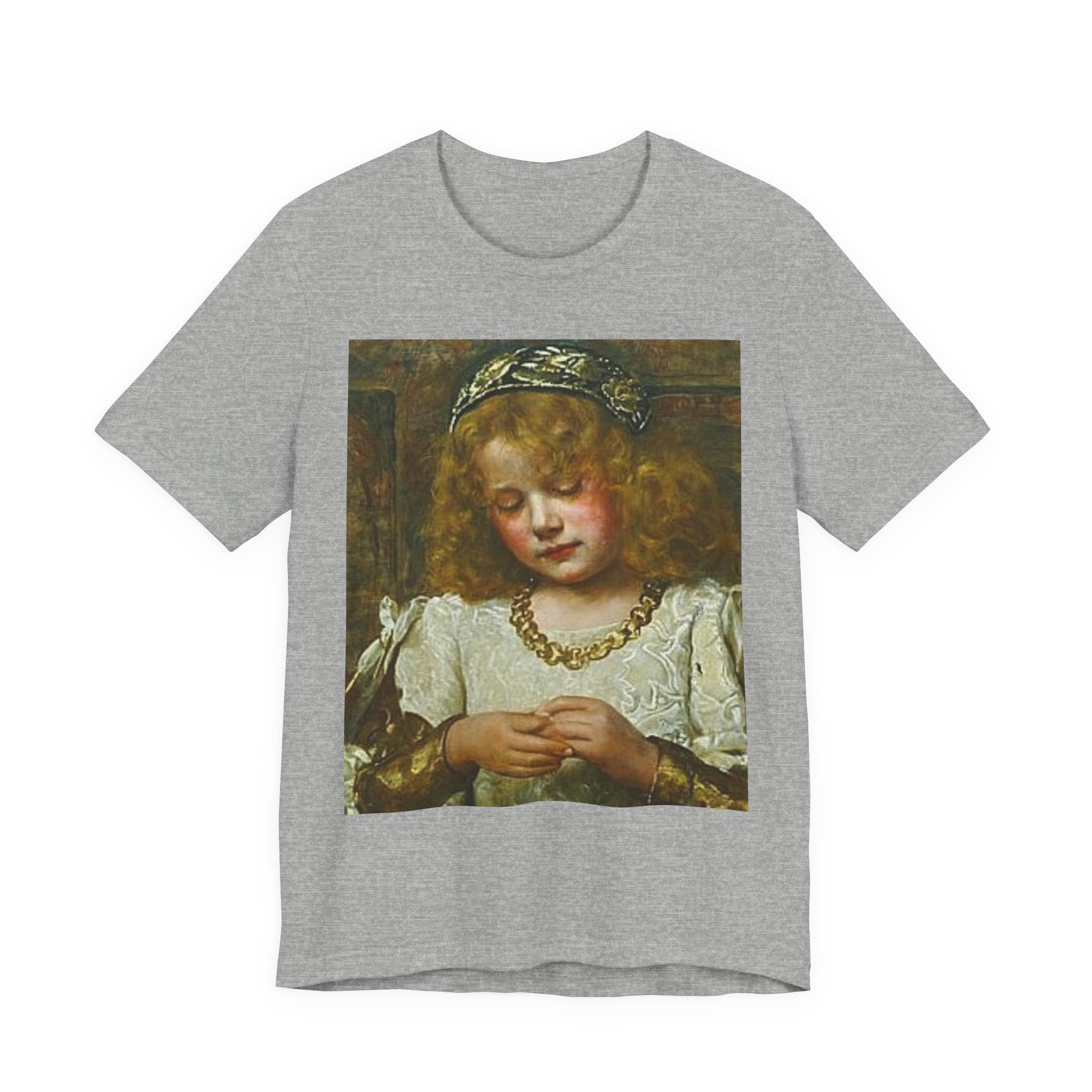 Vintage Renaissance Portrait T-Shirt — Angelic Child Art Print Tee