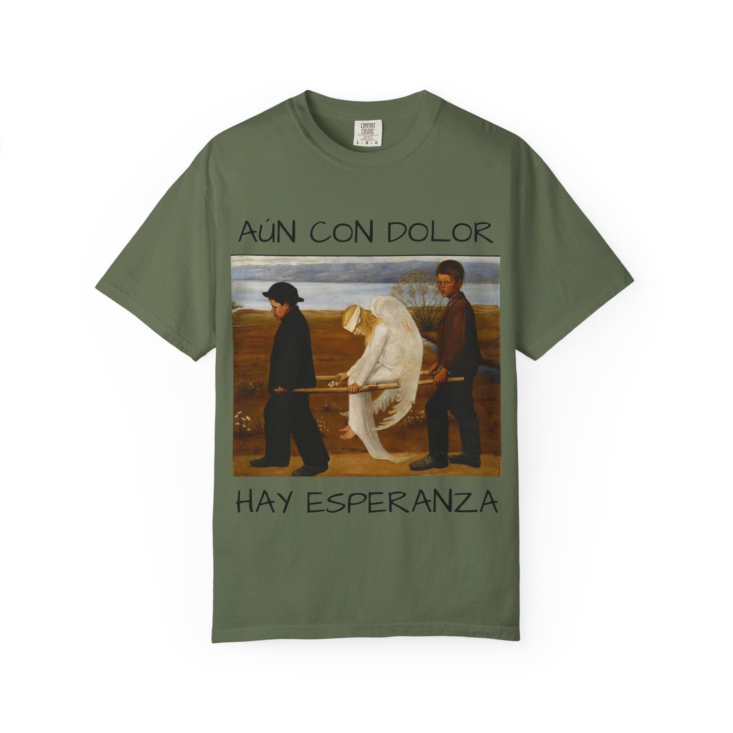 Camiseta unisex teñida en prenda