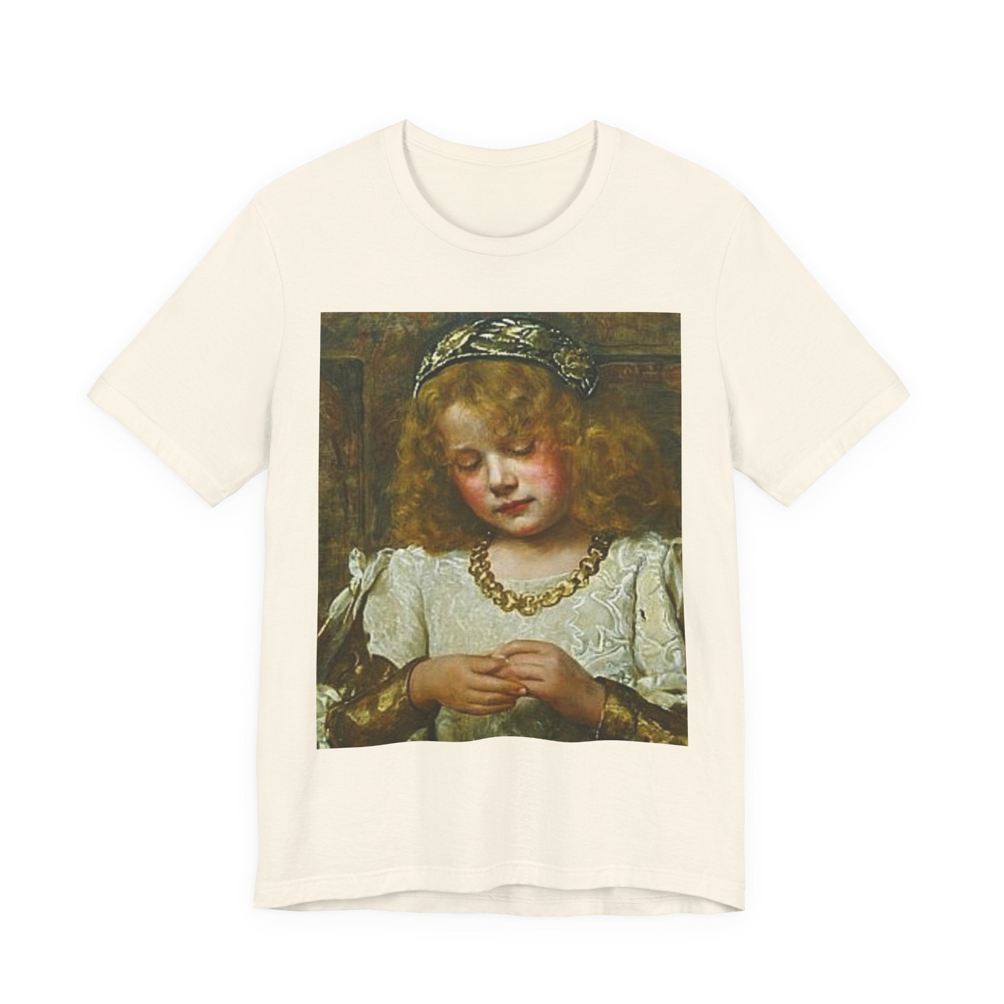 Vintage Renaissance Portrait T-Shirt — Angelic Child Art Print Tee