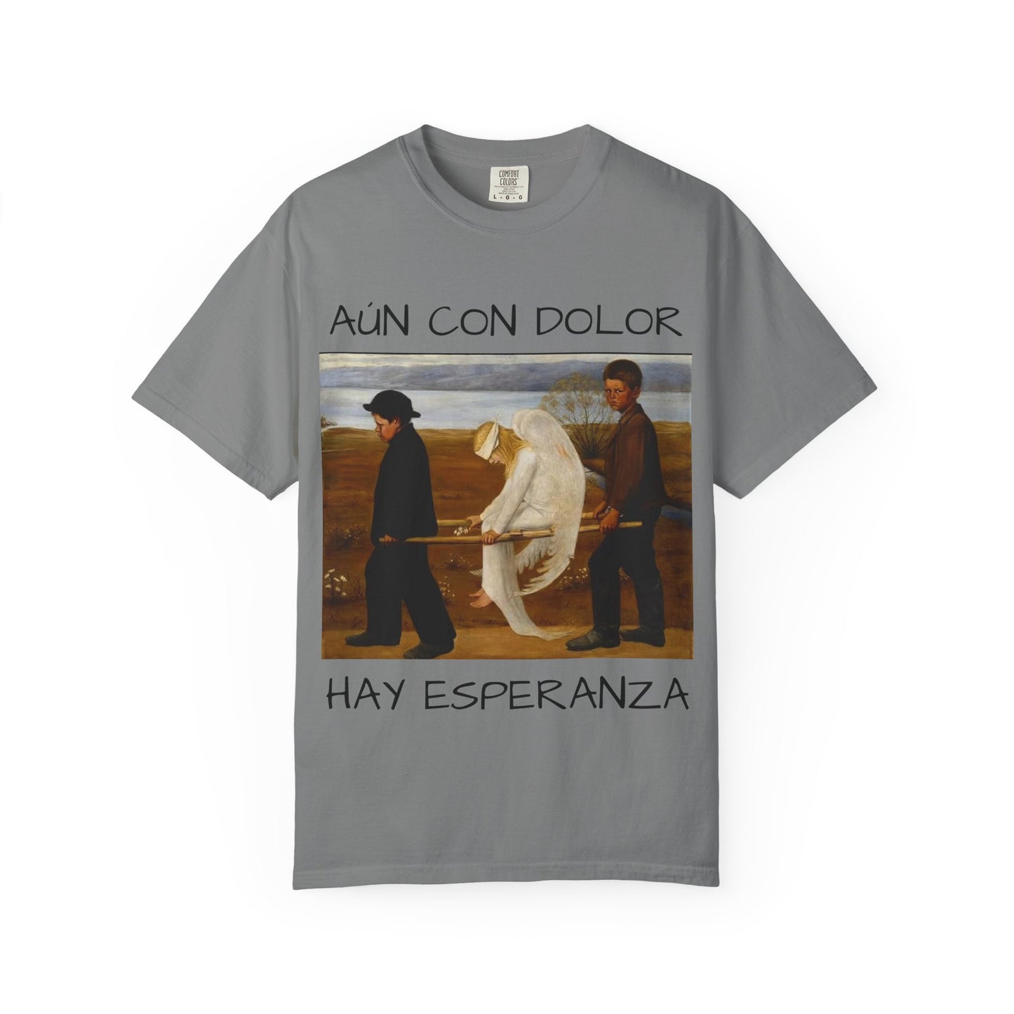 Camiseta unisex teñida en prenda